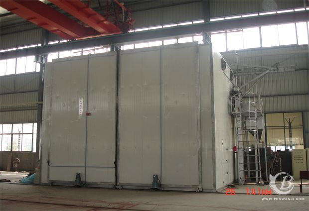 機械回收式噴砂房