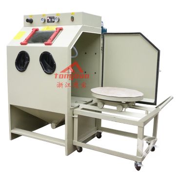 轉臺推車式噴砂機