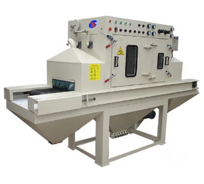 輸送式自動噴砂機